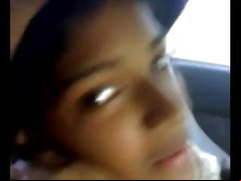 Car fun with desi maid